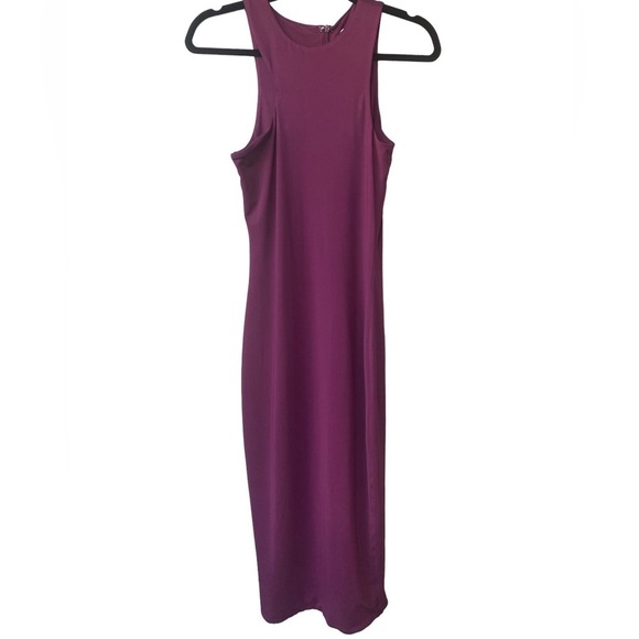 Superdown Darla Midi Dress in Sangria Small - Picture 3 of 9